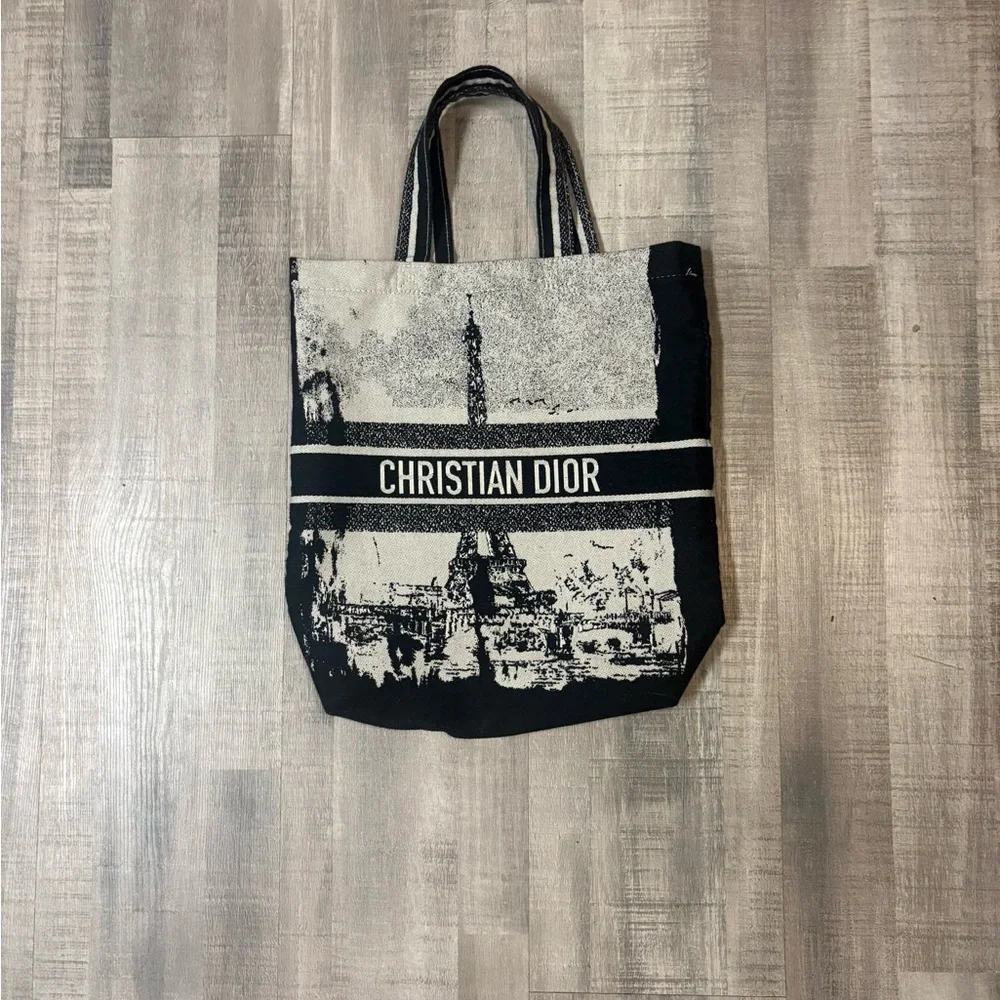 Christian Dior NYC to Paris Tote Bag - Picture 2 of 6